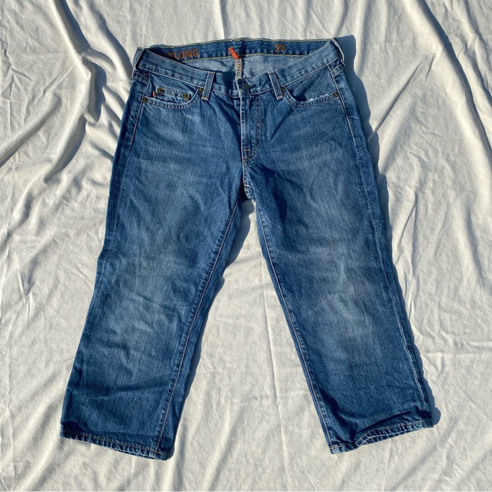 J Crew Hipslung Capri Jeans size 29